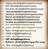 Happy Color Character Medium Name Labels