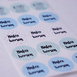 Pattern Round Name Labels