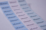 Iron On Fabric Labels Pattern Name Labels
