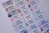 Iron On Clothing Labels Disney Frozen Fabric Medium Name Labels