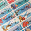 Finding Dory Character Large Name Labels