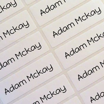 [Waterproof Name Labels, Name Sticker, Daycare Labels, Camp Labels, School Labels ] - Rainbow Labels