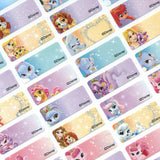 Princess Pet Character Small Name Labels