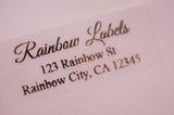 50 Small Return address label,Small Clear Address,Custom address label,address label sticker,return mailing label,personalized Clear Address