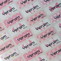 Waterproof Name Labels, Name Sticker, Character Labels,  Disney Minnie Mouse Name Labels