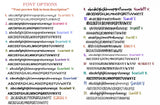 Test My Font for Name Labels